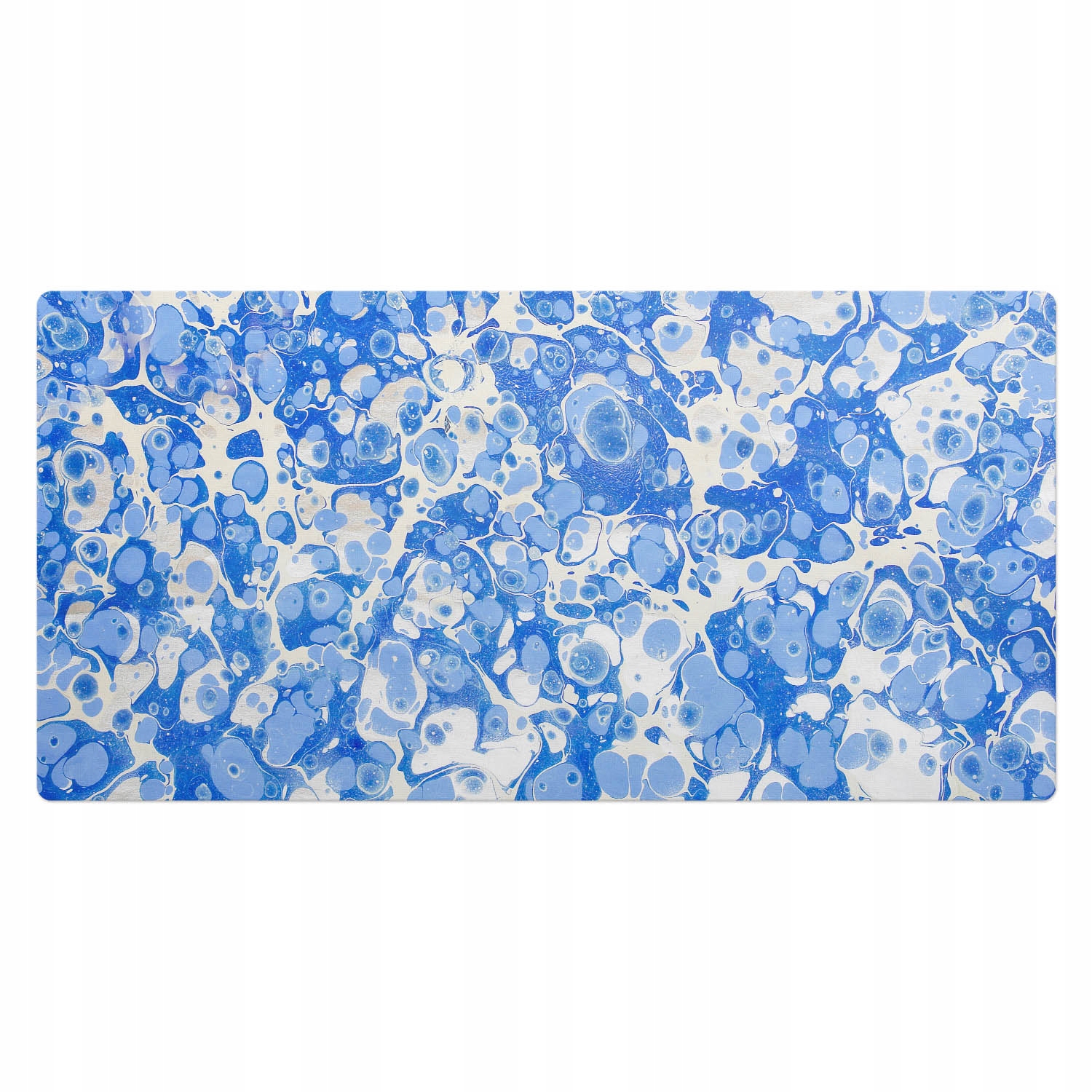 Podložka s grafikou na desku stolu Vzor mramorových bublin 100 x 50 cm