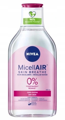 

Nivea MicellAir Skin Breathe Płyn micelarny, 400ml