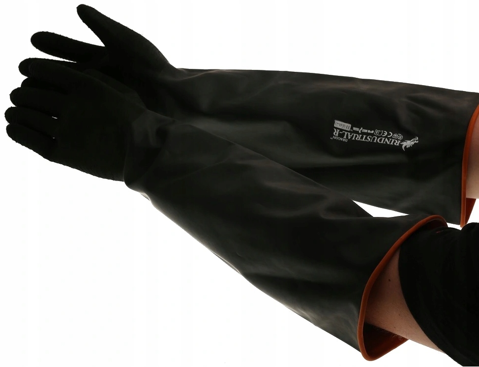 

Rękawice Ochronne 11 Gumowe Długie Dragon 60 cm