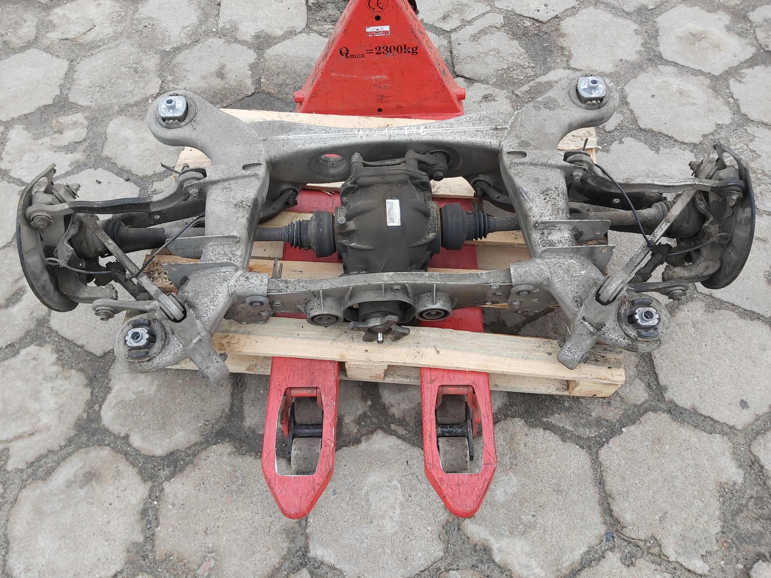 BELKA ZAWIESZENIA TYL KOMPLET MERCEDES CL W216