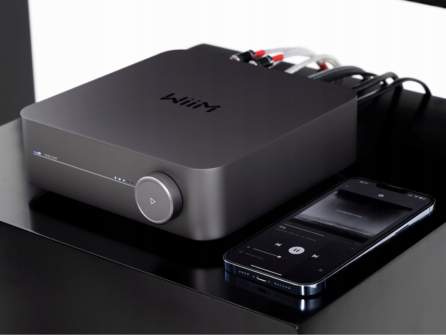 WiiM Amp Zintegrowany wzmacniacz sieciowy Hi-Res Audio HDMI Pilot Marka inna