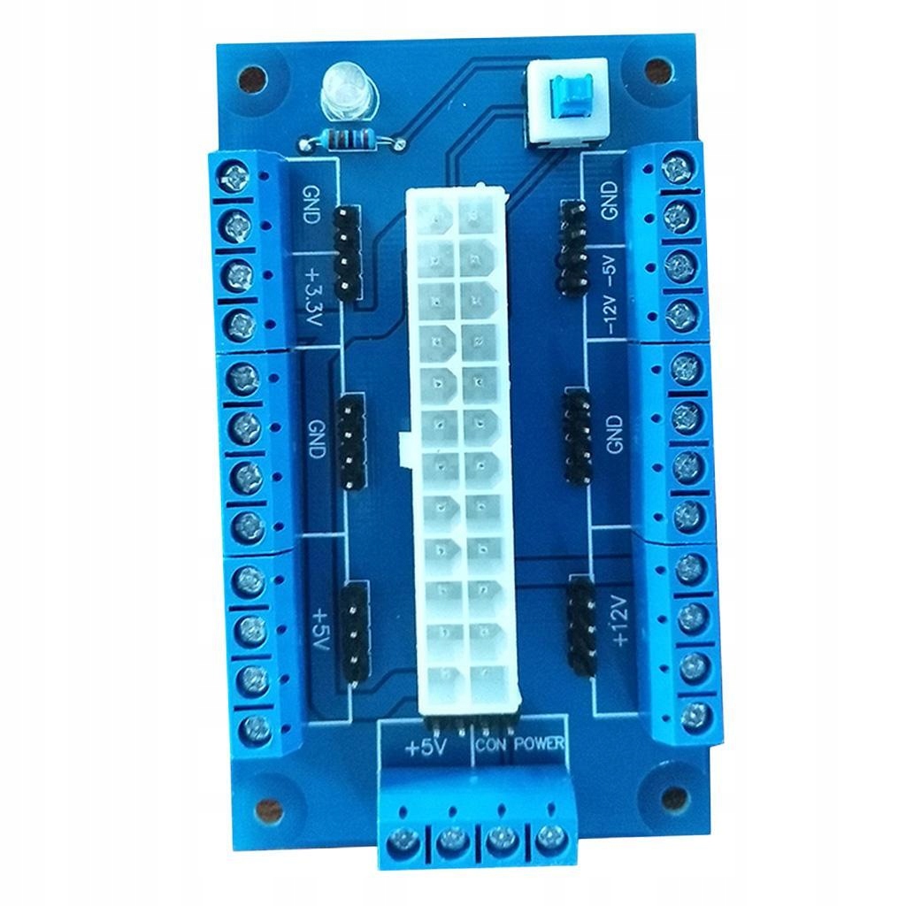 Adapter pinów modułu testowego zasilacza do komputera stacjonarnego Power Waga produktu z opakowaniem jednostkowym 0.053 kg