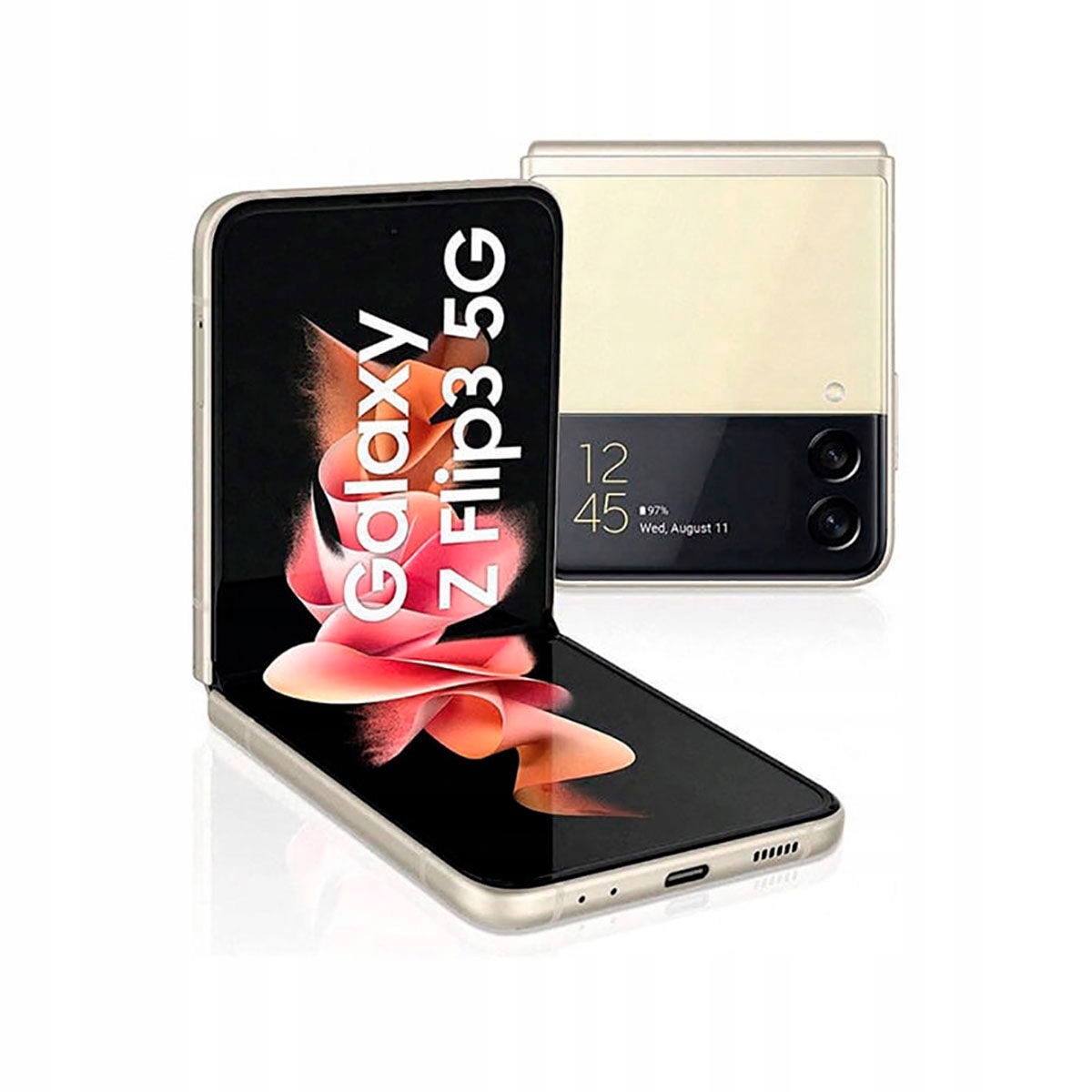 Smartfon Samsung Galaxy Z Flip3 8 GB / 128 GB 5G beżowy