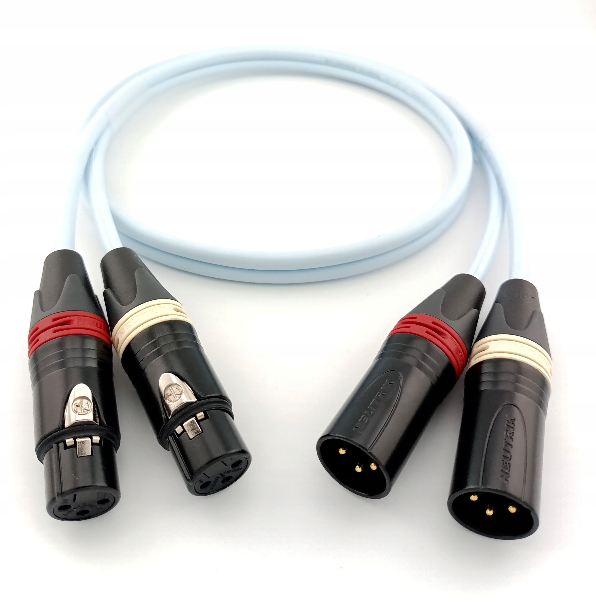 Kabel interkonekt ręcznie wykonany Xlr Xlr Supra Dual 2m, para