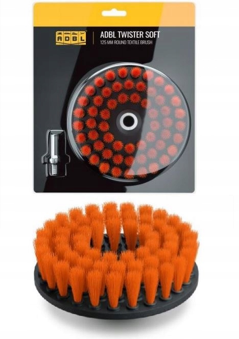 

Adbl Twister Soft 125mm szczotka do tapicerek
