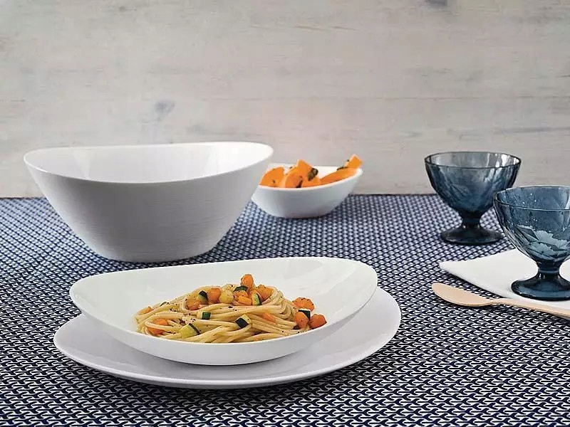 Talerze Serwis Komplet Obiadowy 24el PROMETEO 6 osób TZ102 Liczba sztuk 18 szt.