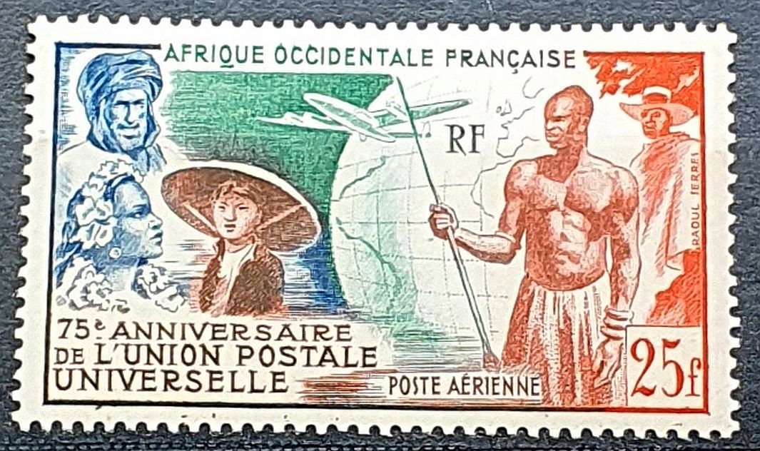 KOLONIE FRANCUSKIE AOF ** 1949 MI 59