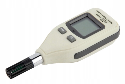 MIERNIK WILGOTNOŚCI I TEMPERATURY POWIETRZA HIGROMETR WILGOTNOŚCIOMIERZ LCD Rodzaj higrometr