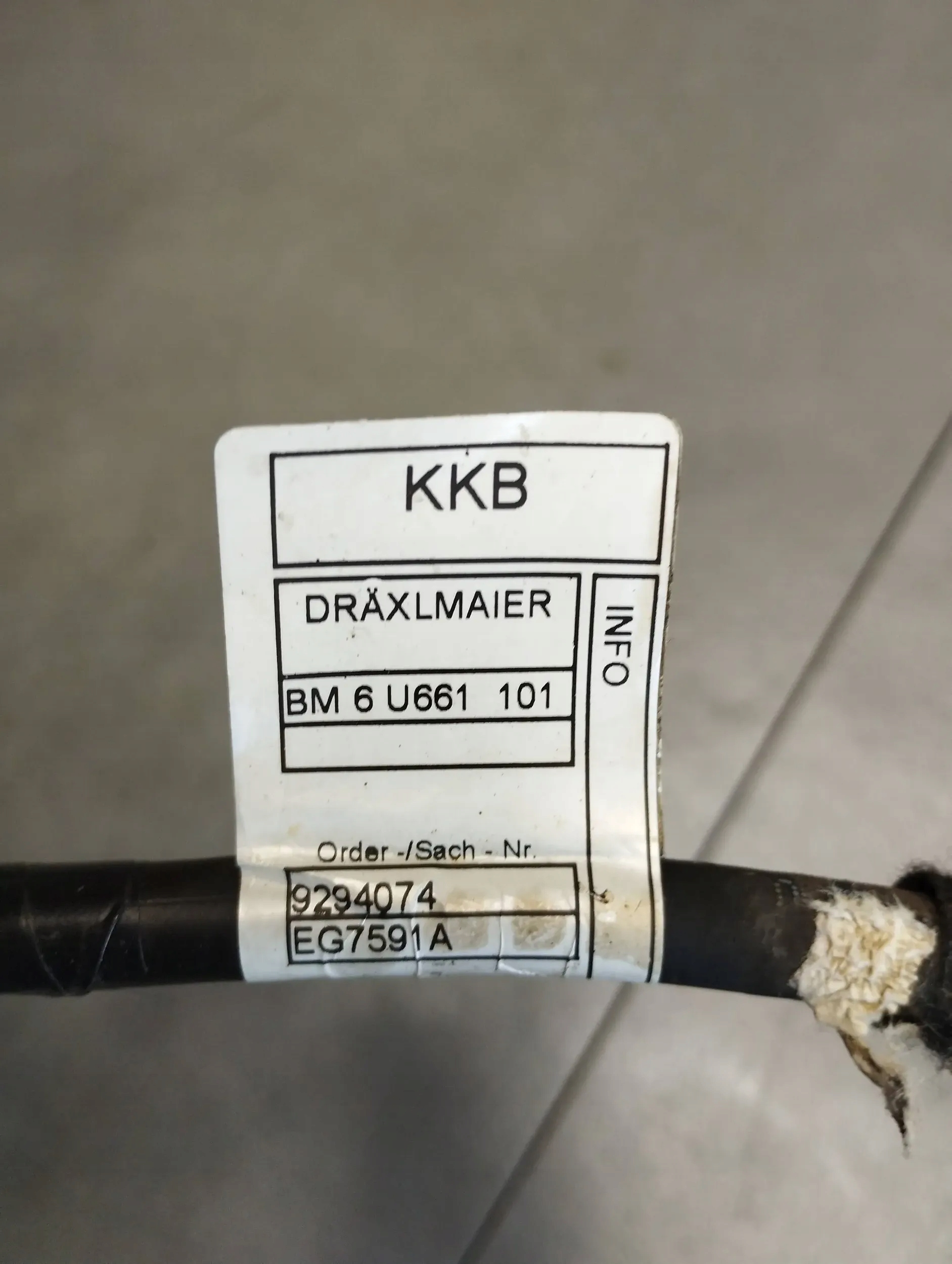 BMW X5 F15 bundle KABEL 9294074