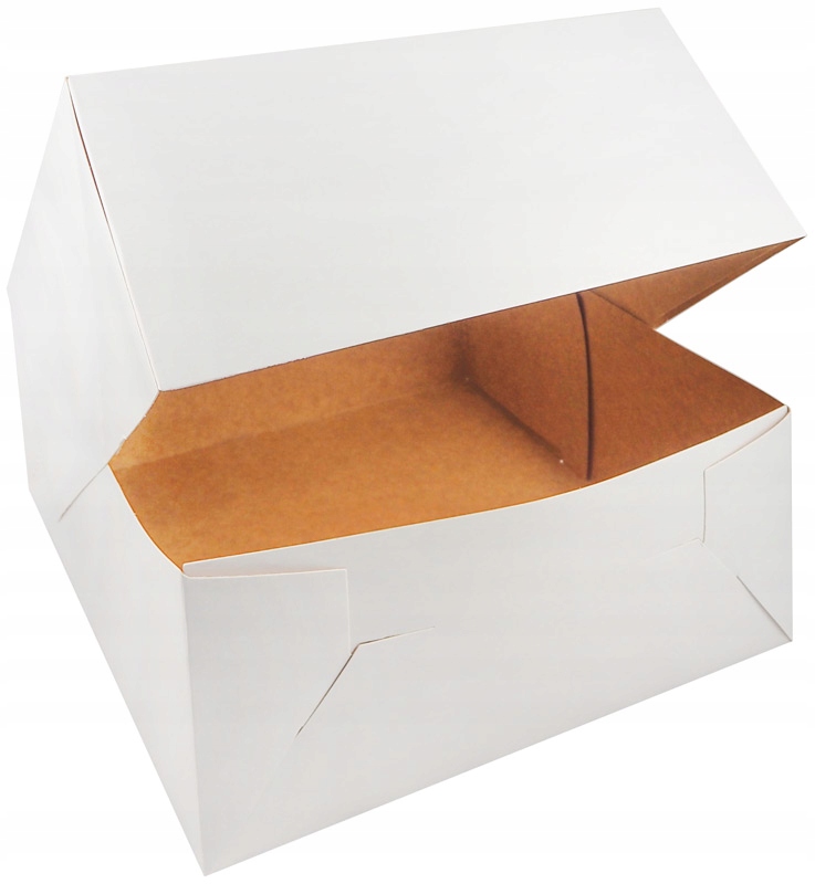 

Karton na tort pudło ciasto białe 18/18/9cm 1szt