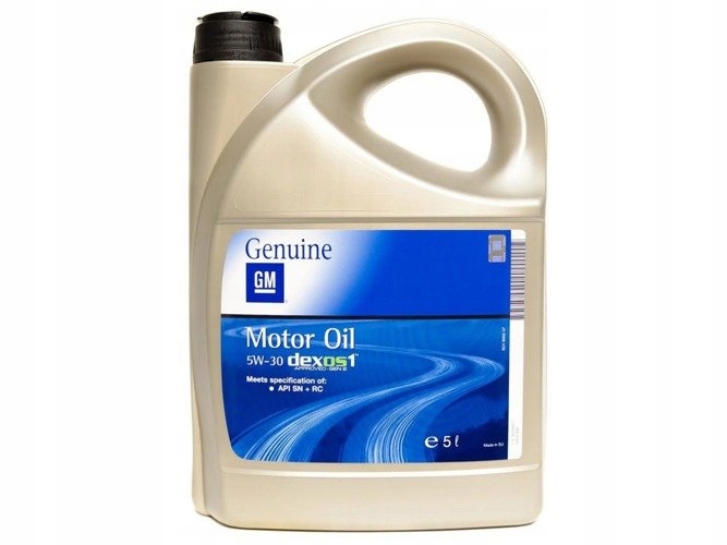 

Syntetyczny Olej Opel 5W30 DEXOS1 GEN.2 5L