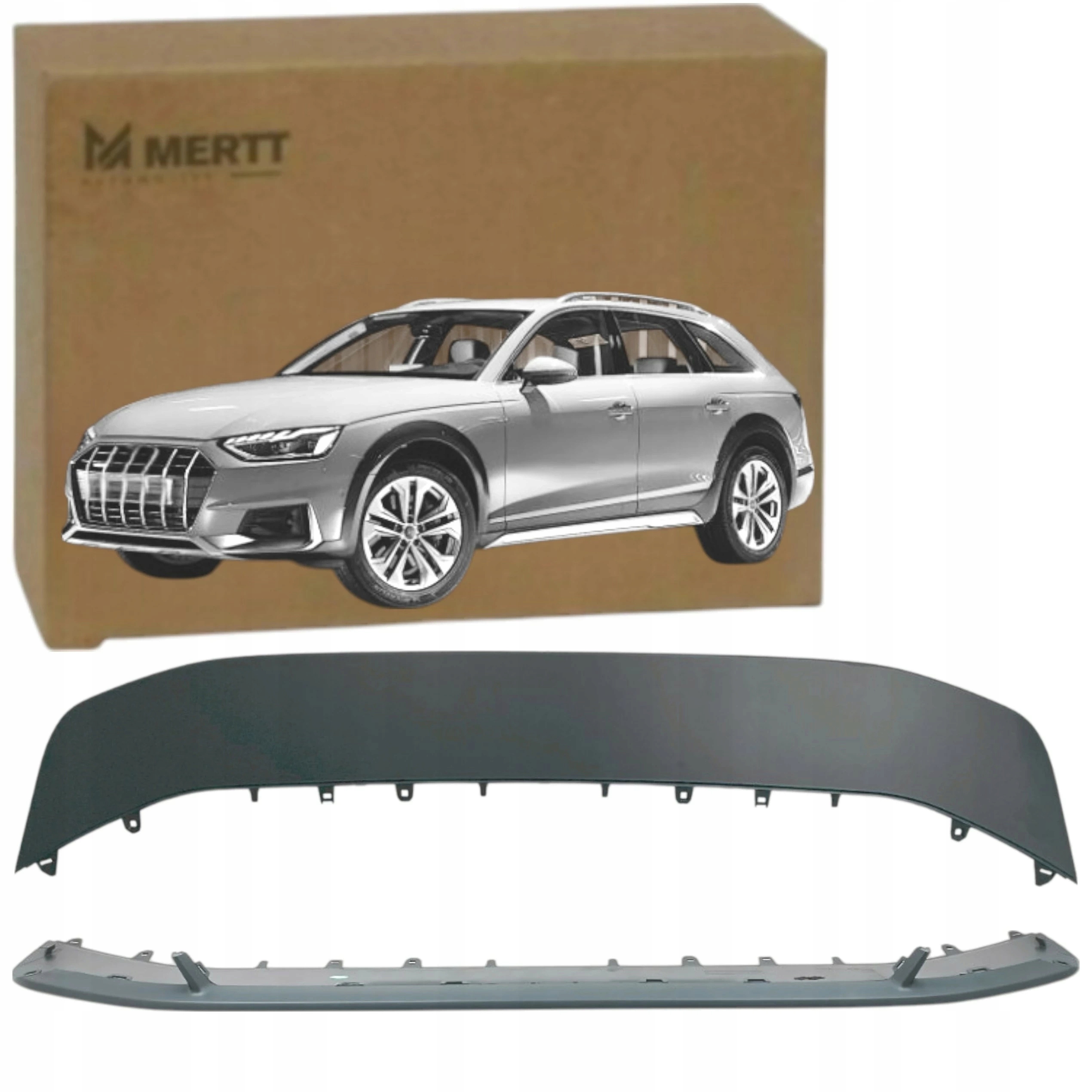 Audi A4 B9 2019-2022 S-line Lištová Krytka Nárazníku Spoiler 8V0807717B