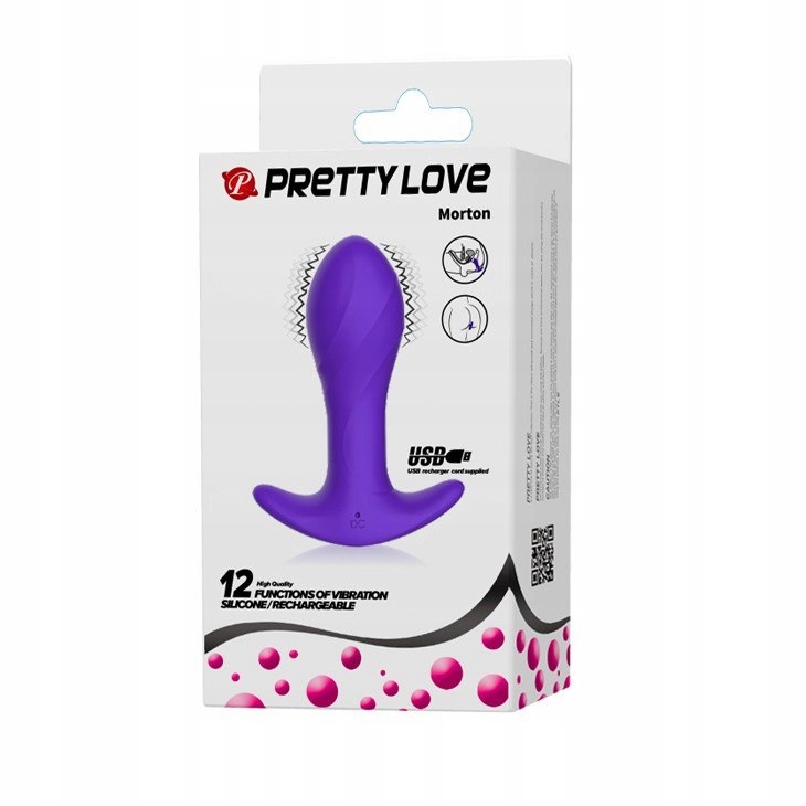 

Korek Analny Wibrator Morton Pretty Love