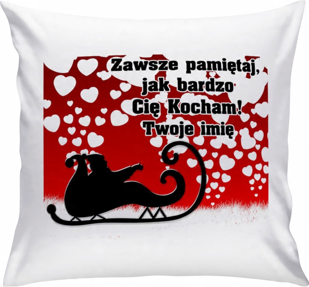 

Poduszka Świąteczna Dla Zakochanych Ś503