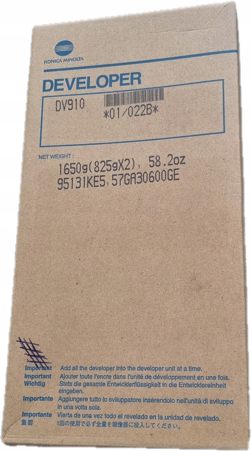 Originální vývojář Konica minolta DV-910 022B