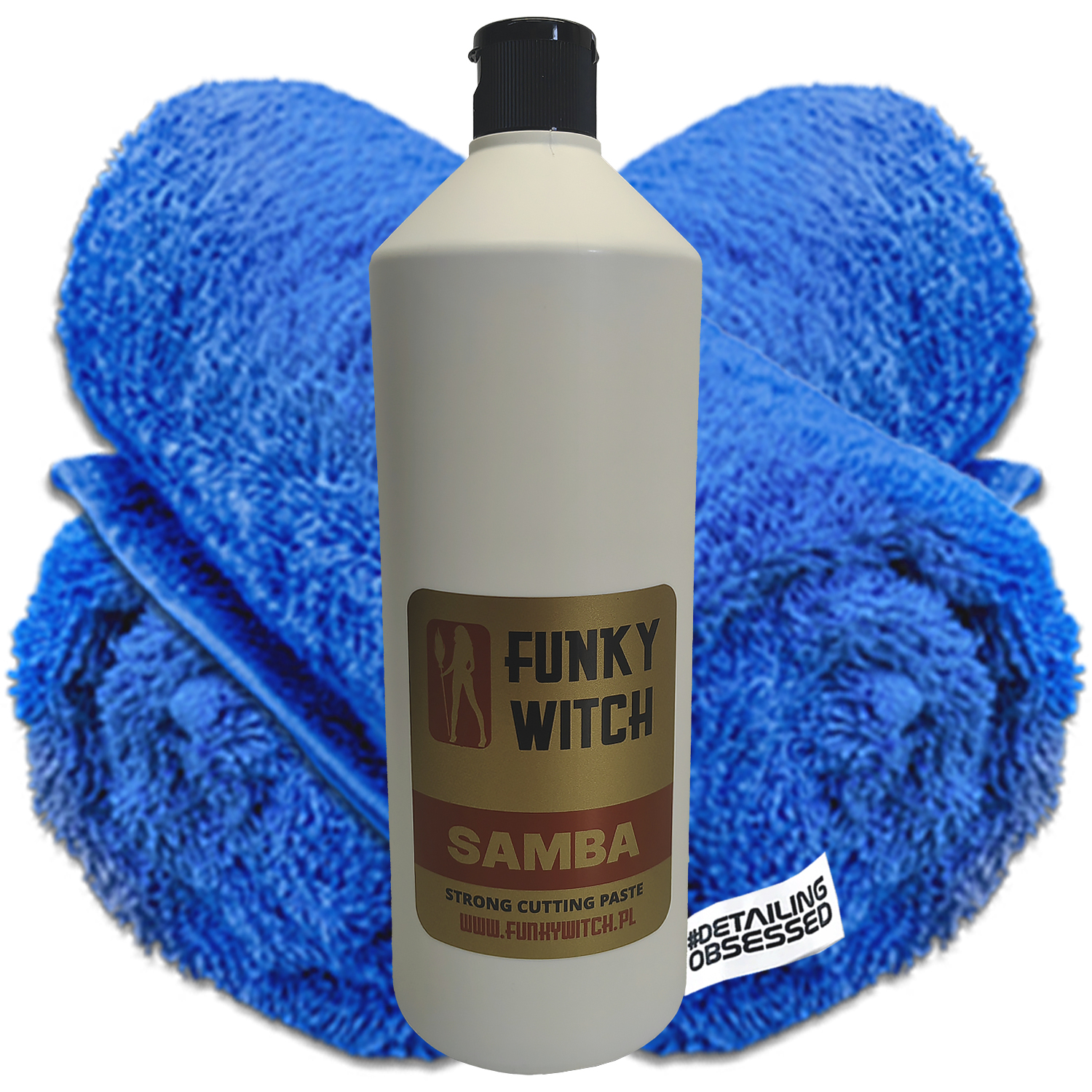 FUNKY WITCH SAMBA STRONG CUTTING PASTE 1000ml mocno tnąca pasta polerska
