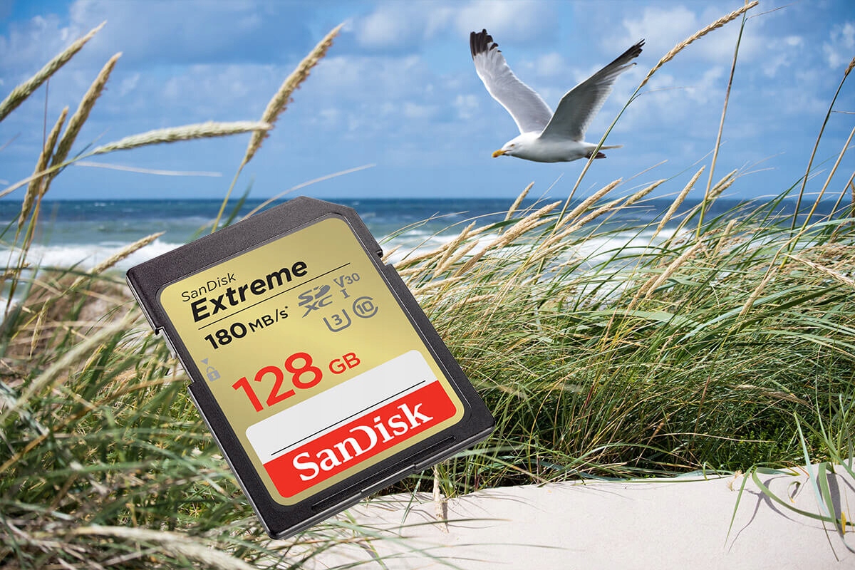 Karta pamięci SANDISK Extreme SDXC 128GB Klasy prędkości U3