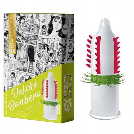 

Prezerwatywa Egzo Cocky Friend Bombero Duże Kolce