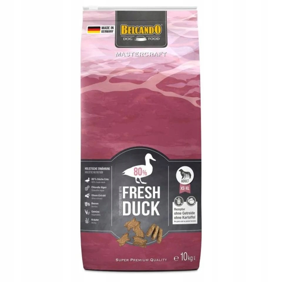 Belcando Mastercraft Fresh duck Čerstvá kachna suché krmivo pro psa 10 kg
