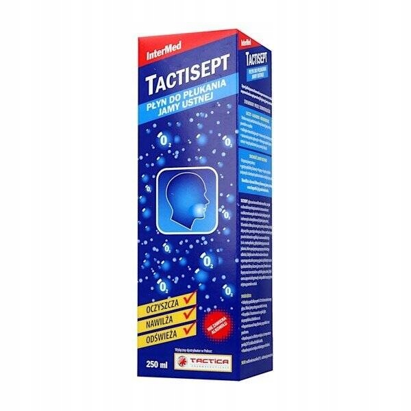 

Tactisept płyn do płukania jamy ustnej 250 ml