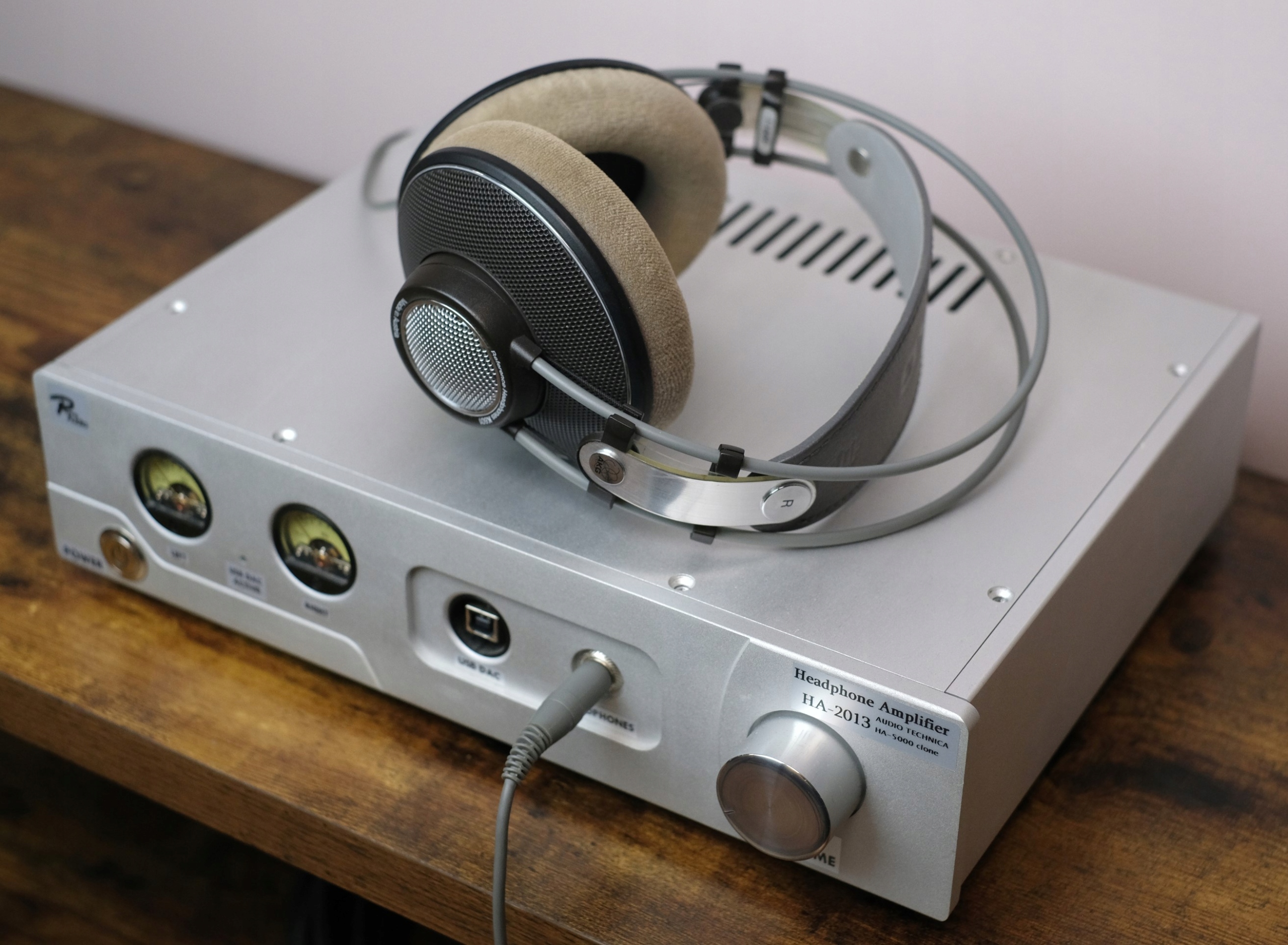 HA-2013 + DAC Hifime Sabre 9018 USB klon AUDIO TECHNICA HA-5000 słuchawkowy