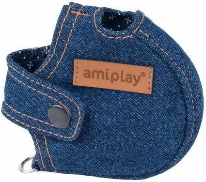 

AmiPlay Denim Obudowa Jeans Smycz automatyczna S