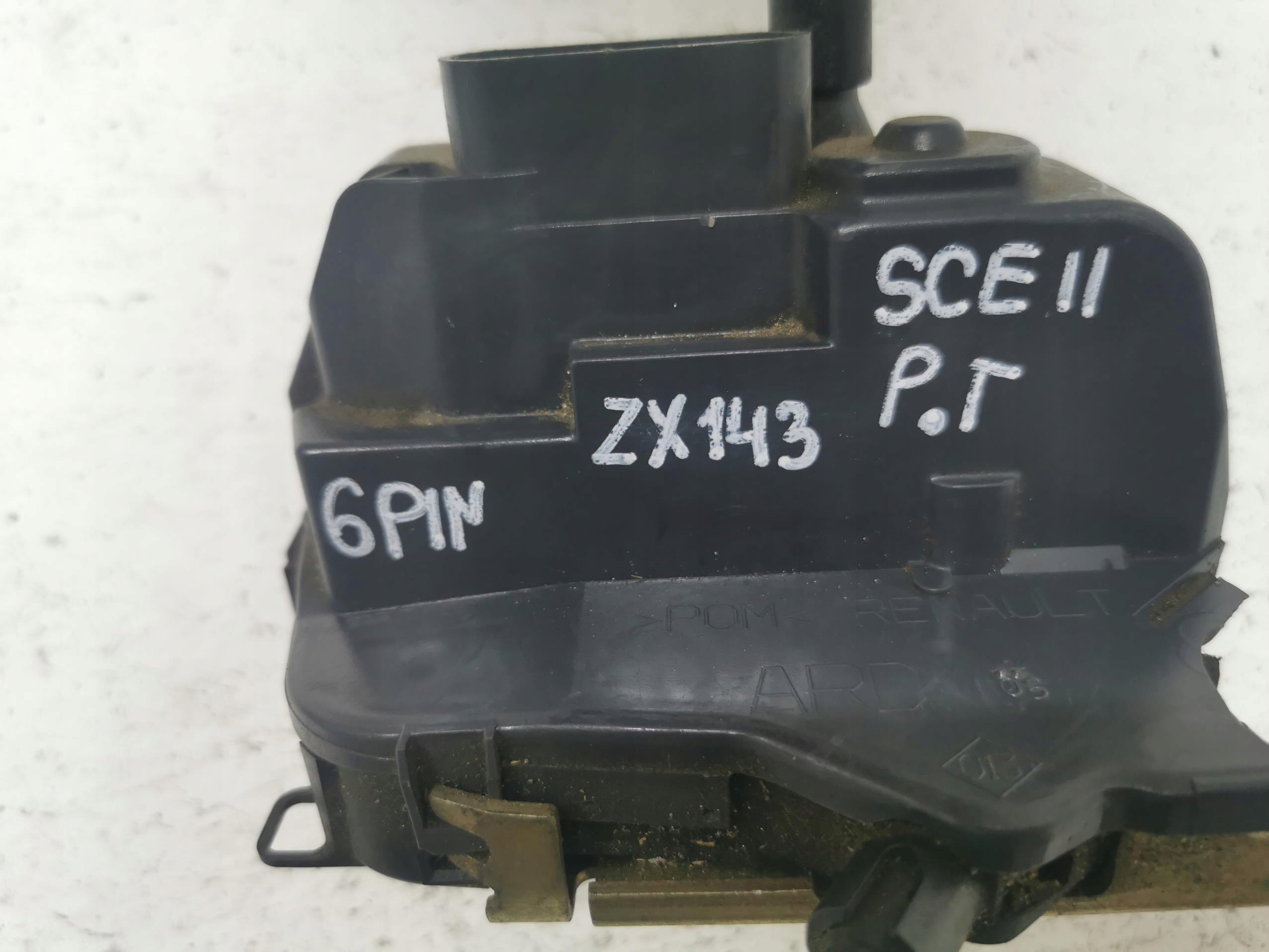 lock door right rear part RENAULT SCENIC II 6 PIN