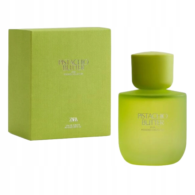 Zara Pistachio Butter Edt 90 ML Nowe Perfumy damskie/ Woda Toaletowa