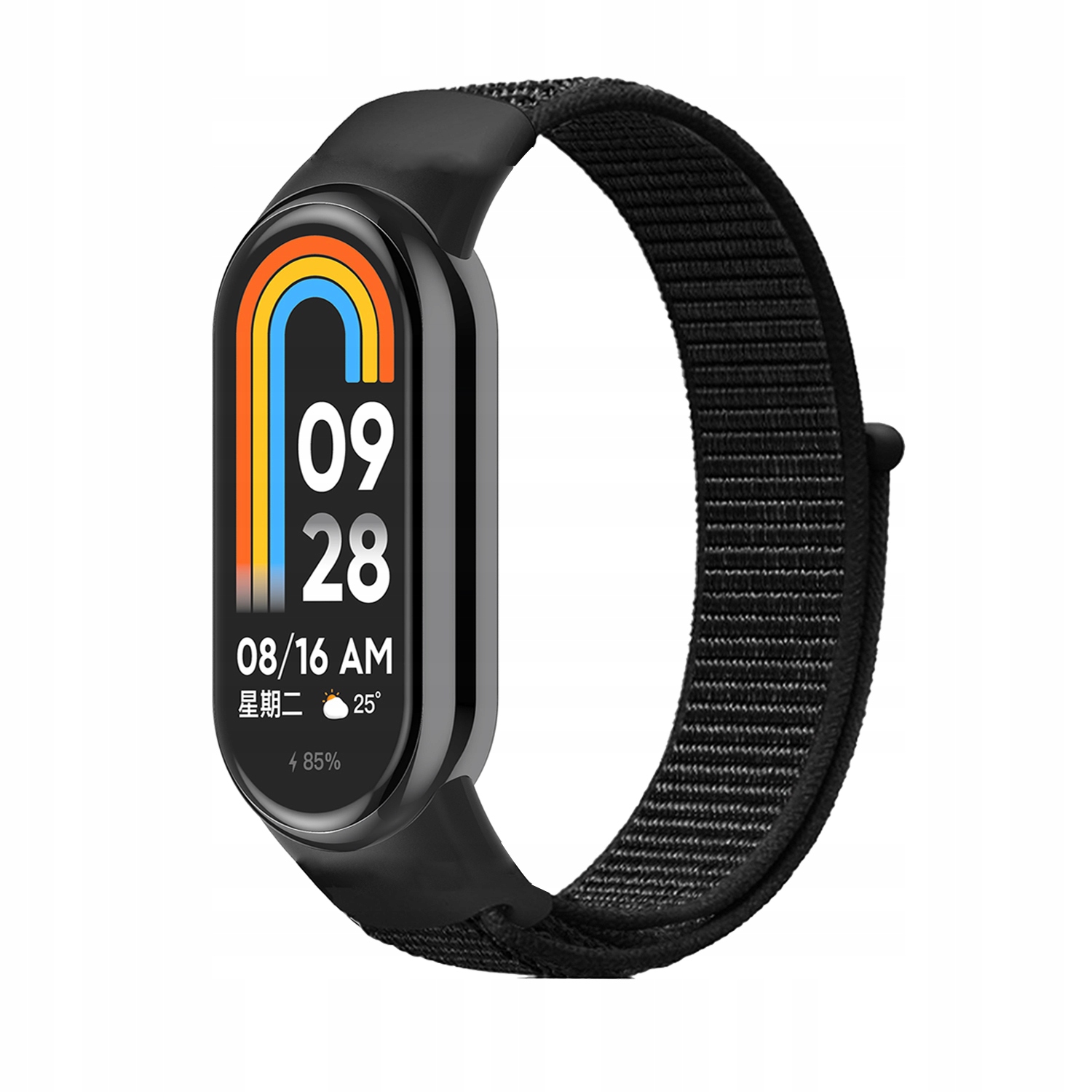 

Pasek Nylonowy Do Xiaomi MI Band 8 Czarny