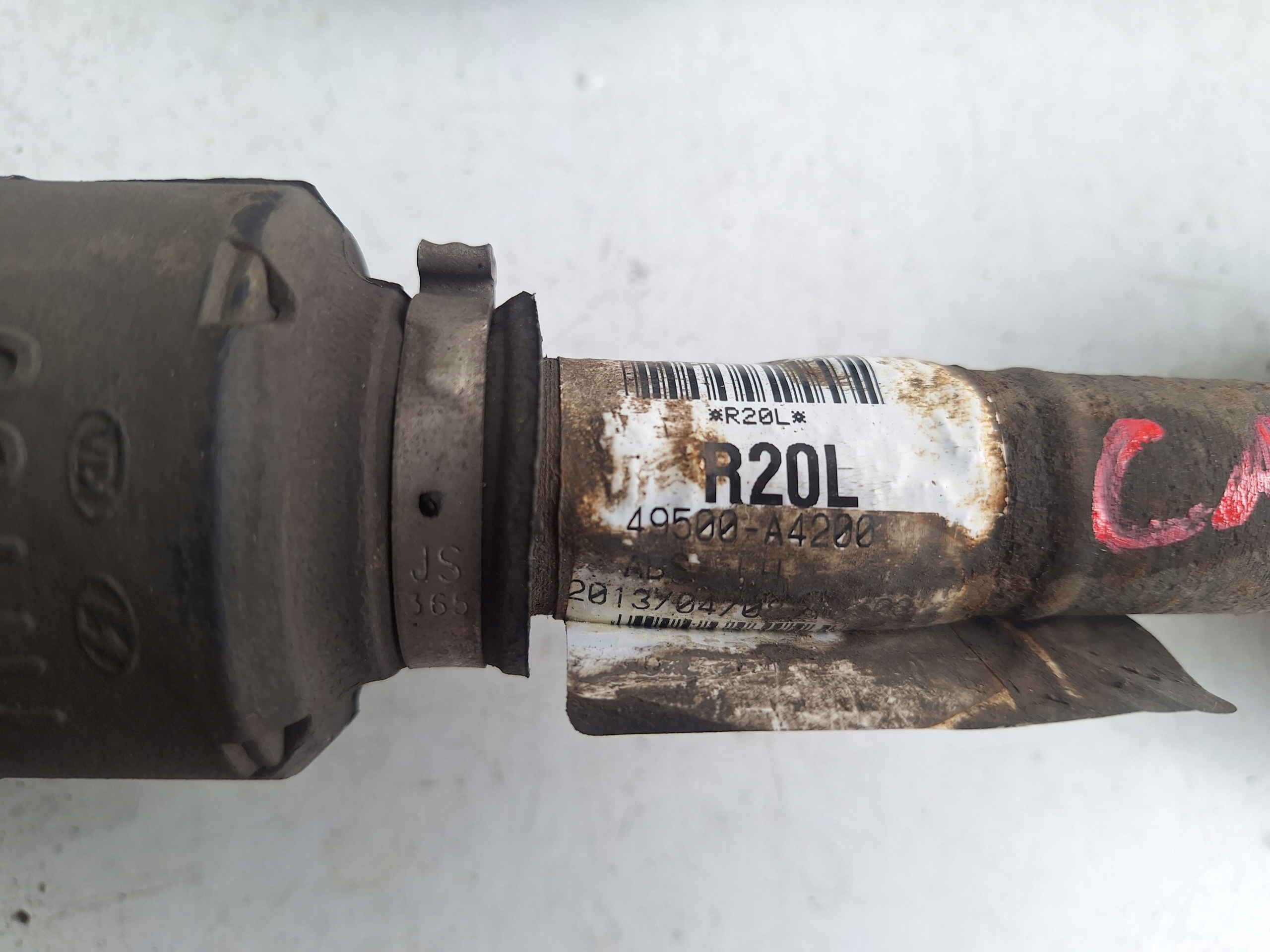 KIA CARENS IV 12-16 semi-axis left CRDI 49500-A4200