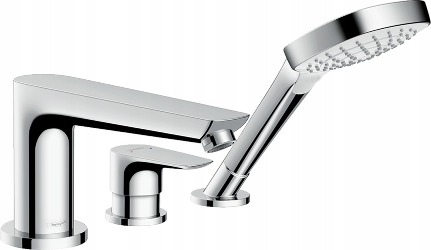 Hansgrohe Talis E Bateria wannowa 3-otworowa Chrom 71730000