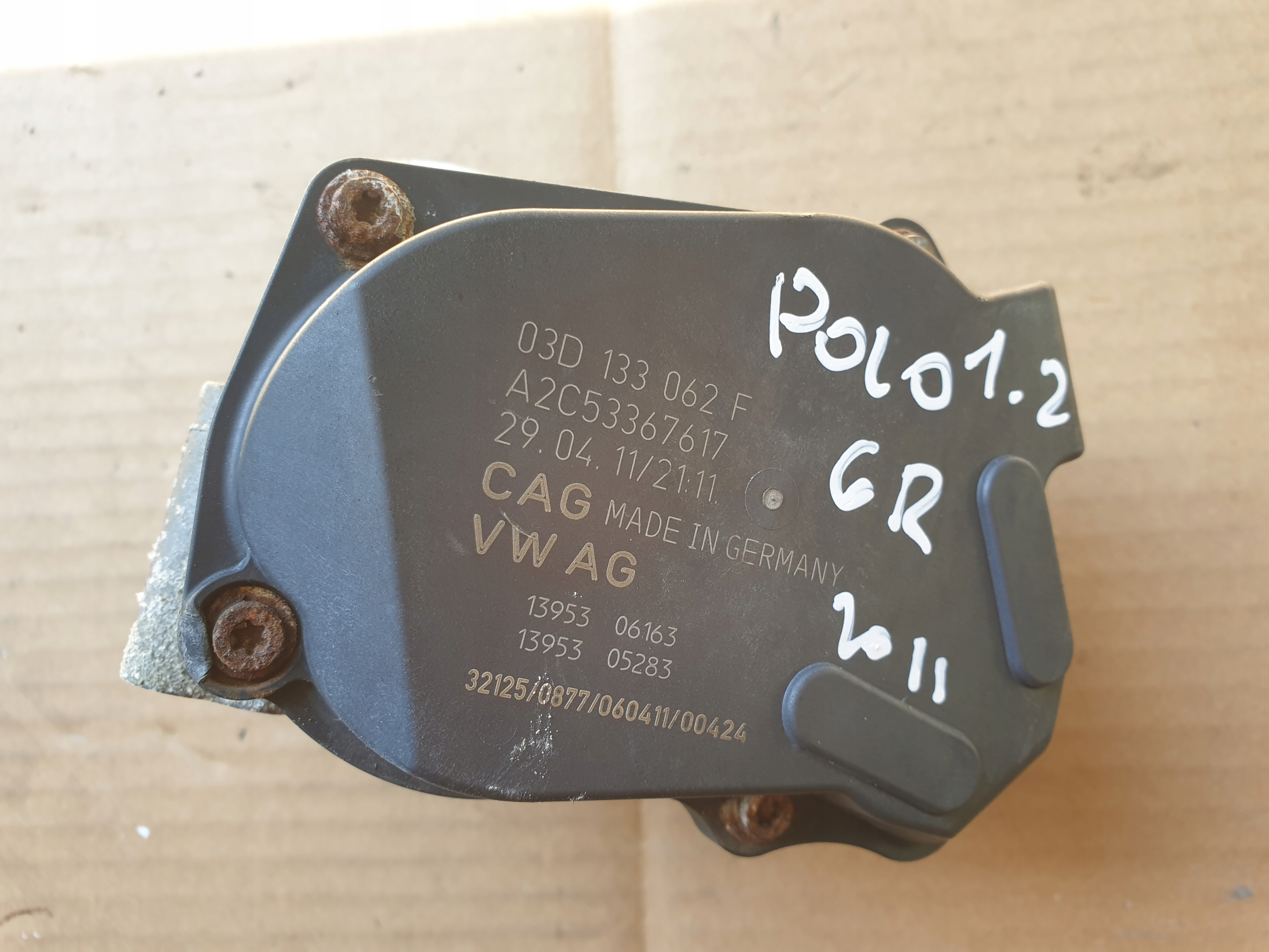 Valvola a farfalla SKODA AUDI VW SEAT 1.2 03D133062F