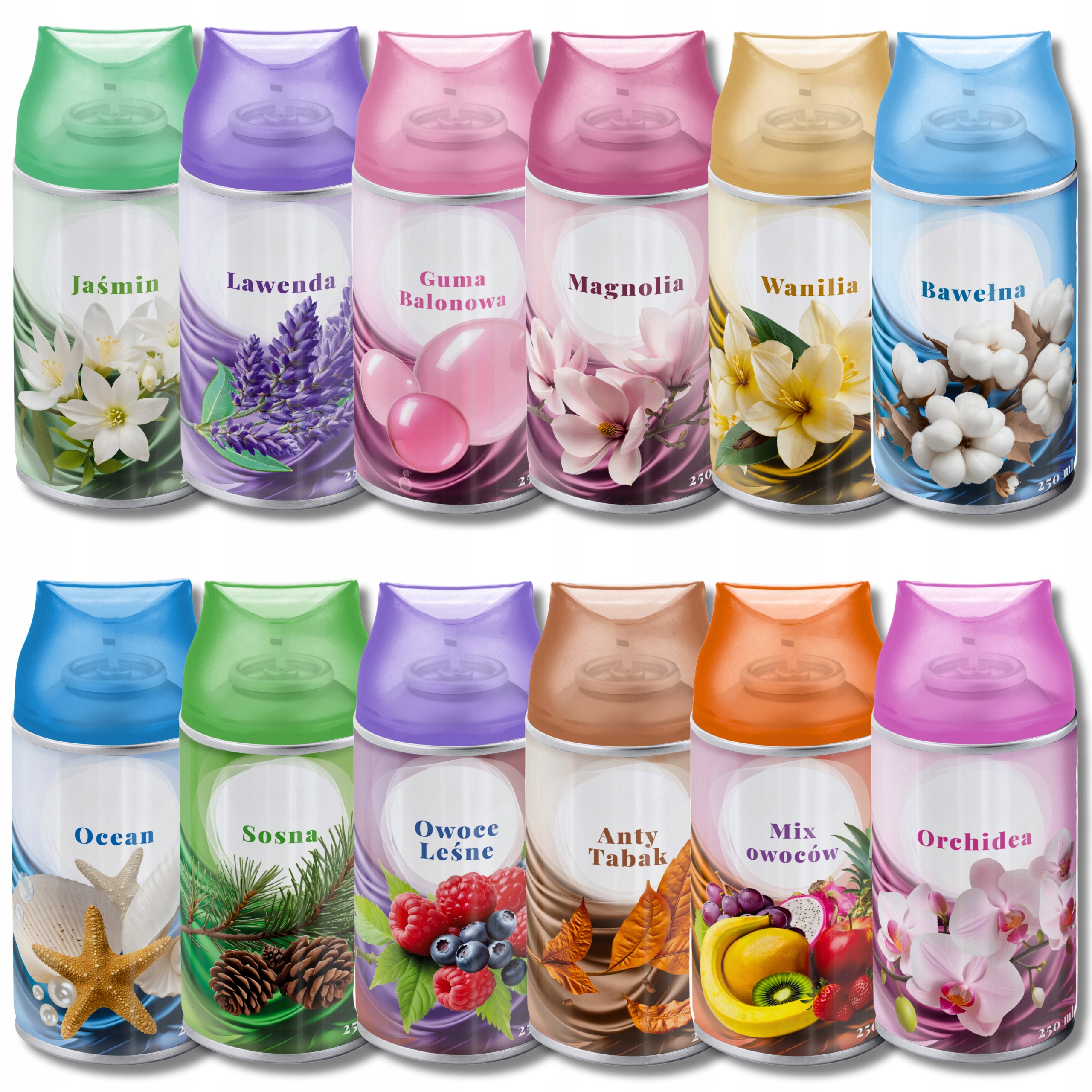 Levně Osvěžovač Vzduchu Vložka Do Domácnosti Zásoba 12 kusů x 250 ml