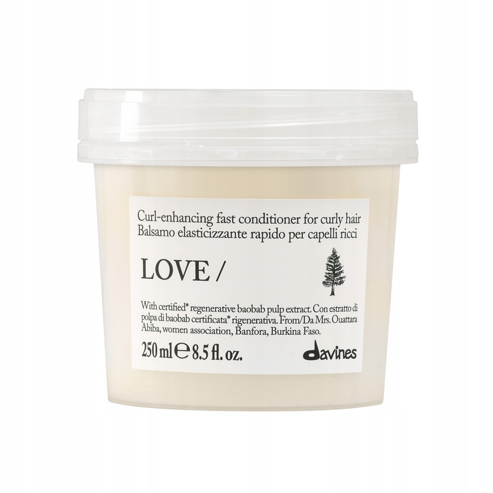 Davines Love Curl odżywka do włosów 250 ml kręconych i falowanych