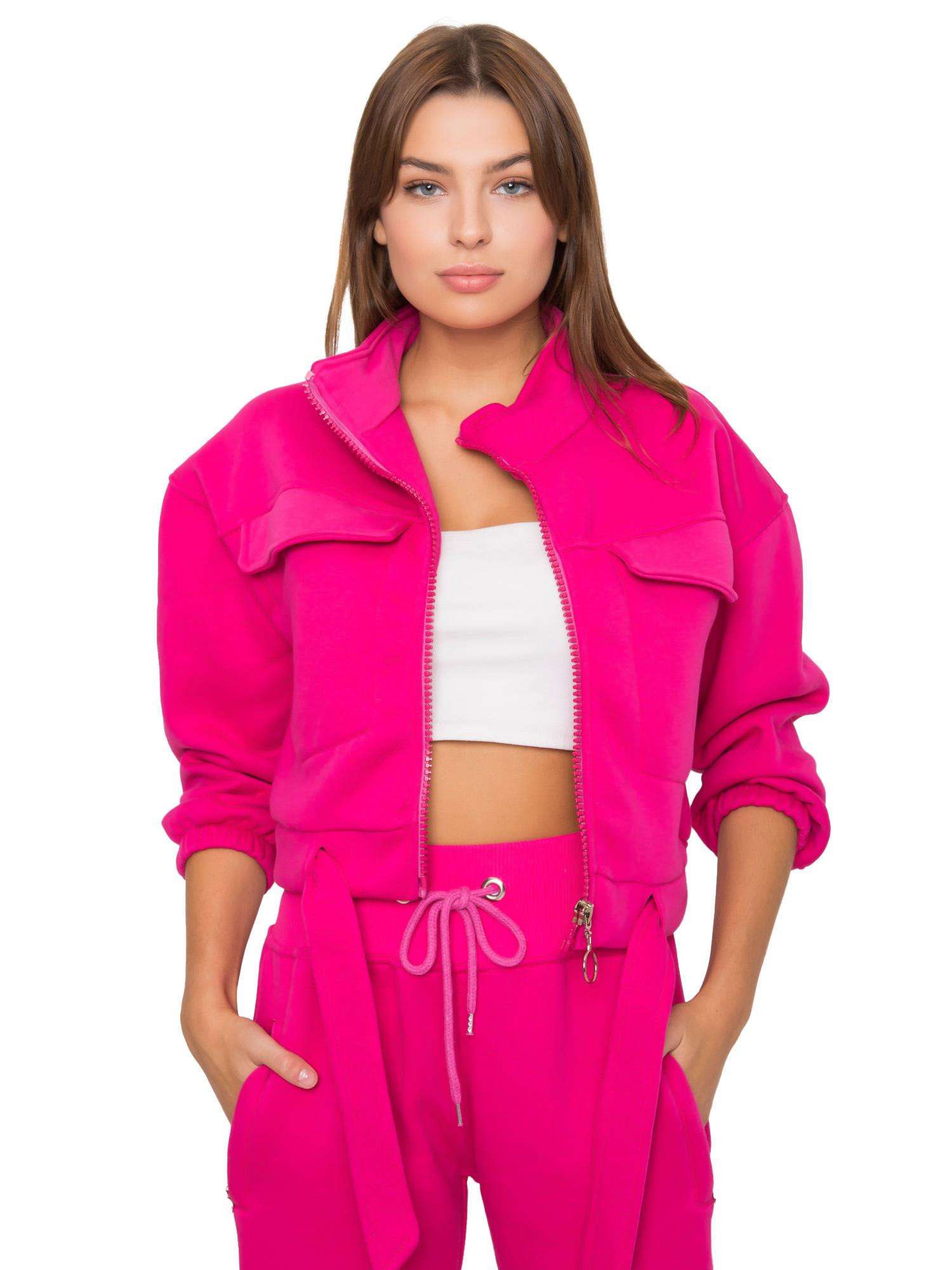 

Bluza Damska Rozpinana bez kaptura stójka - L