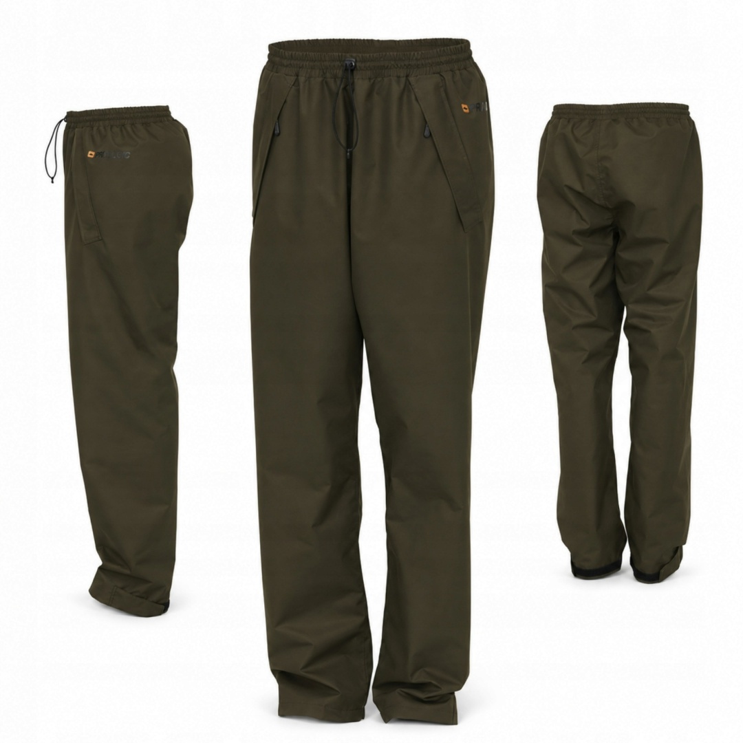 Spodnie Przeciwdeszczowe Wędkarskie Prologic Storm Safe Trousers Forest Nig