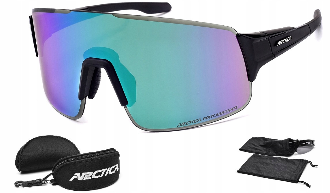 Okularyarctica S-357A Na Rower Powłoka Revo Filtry Uv Duża Szyba