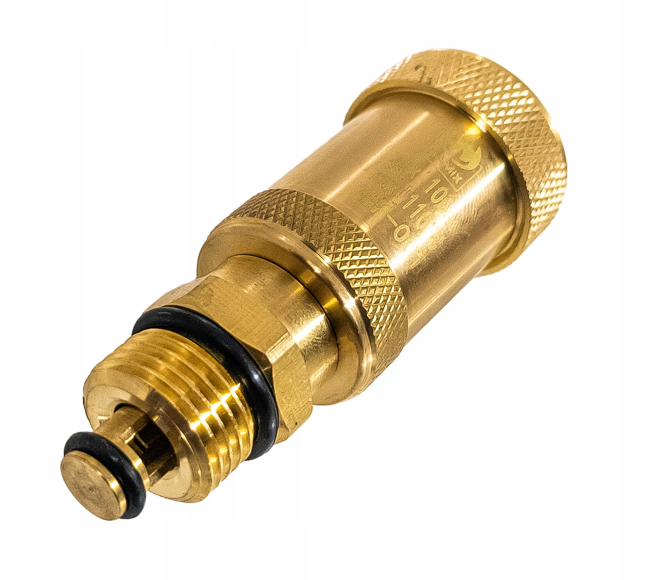 ODPOWIETRZNIK AUTOMATYCZNY Z ZAWOREM ODCINAJĄCYM 1/2" PIONOWY MOSIĄDZ DAMIX Marka DAMIX