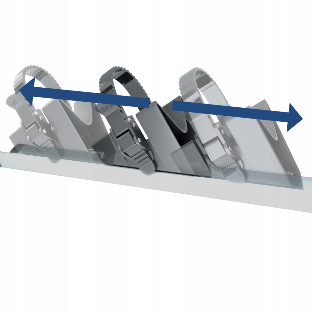 2x BAGAZNIK DACHOWY NA ROWERY UCHWYT ROWEROWY DACH Color silver