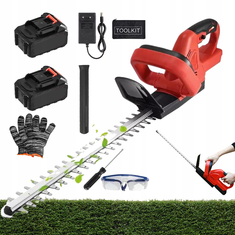 Akumulátorové Nůžky Na Živý Plot S Ostrými Čepelemi Pro Stříhání Větví 21VAKU