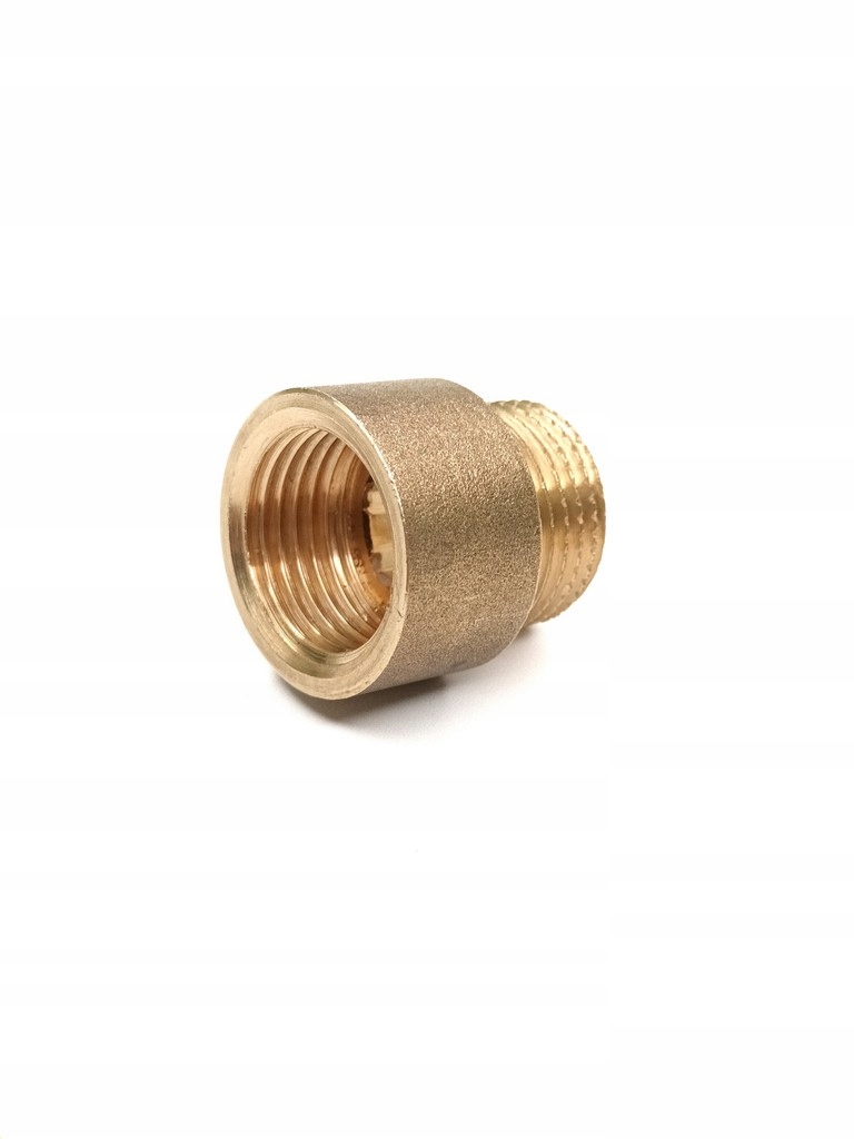 

Przedłużka mosiężna 1/2" 15mm Gruba Ścianka