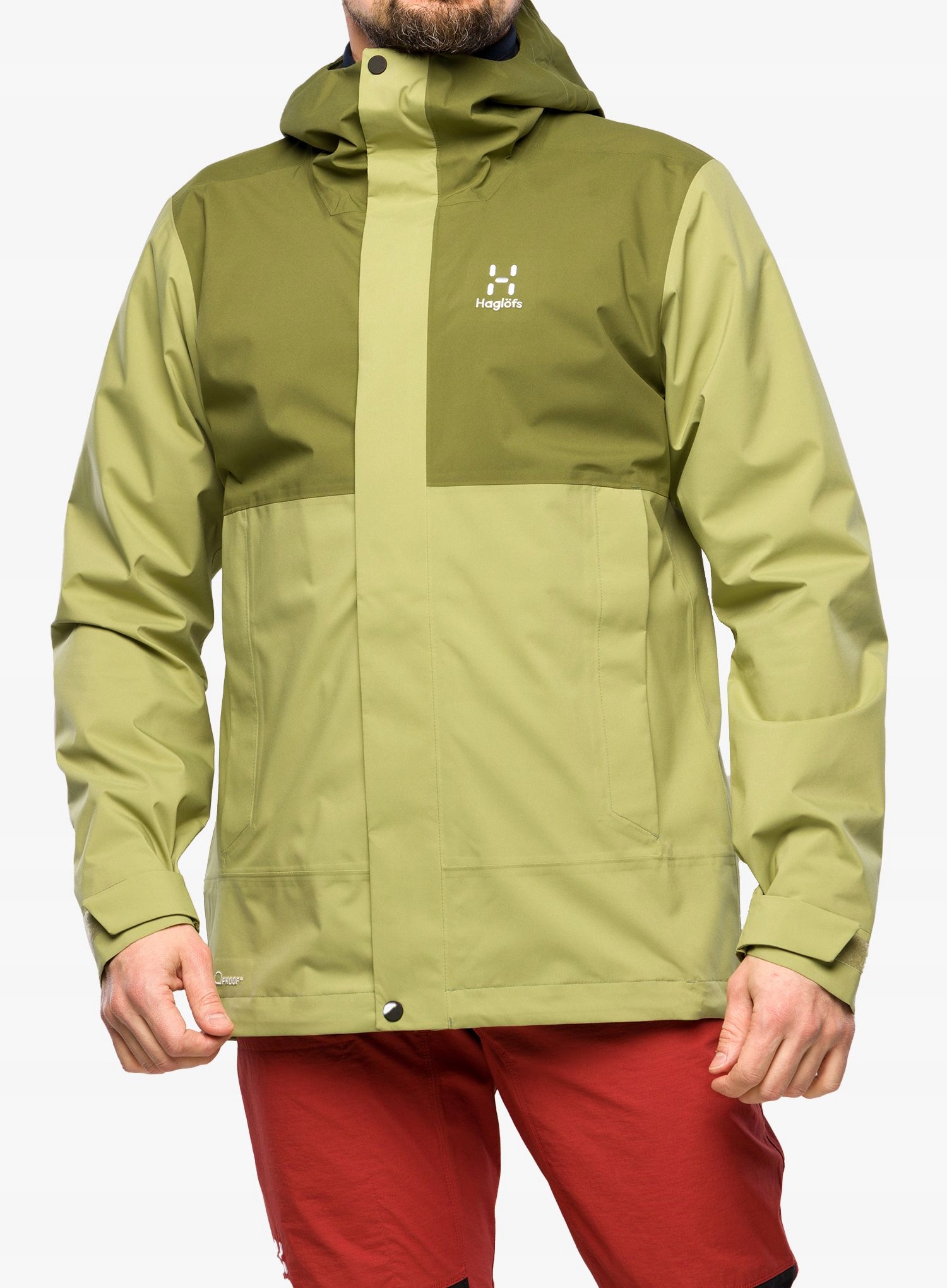 Membránová bunda Haglofs Koyal Proof Jacket thyme green/olive green L