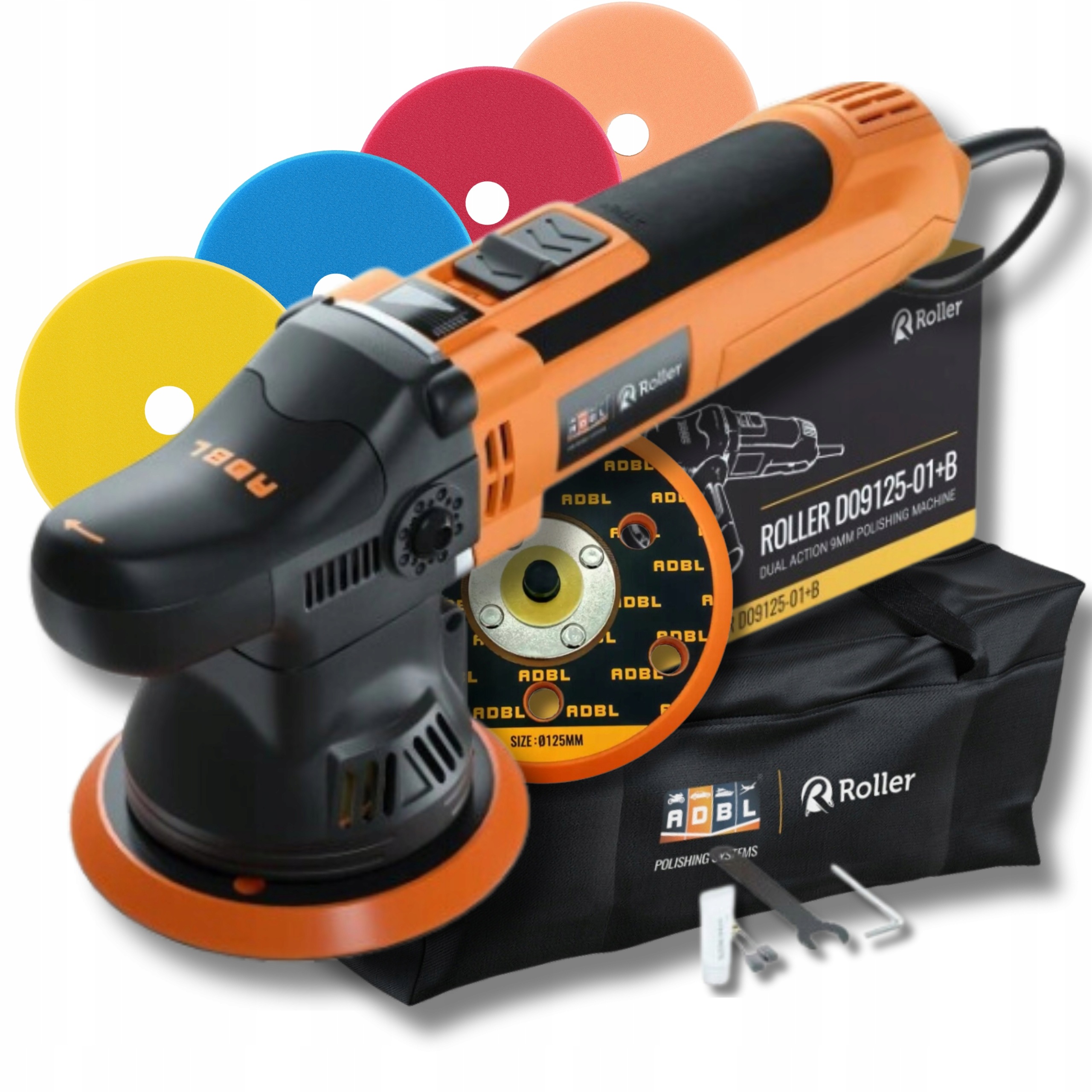 Adbl Roller D09125-01 Maszyna Polerska Polerka Da 4 Pady 125MM