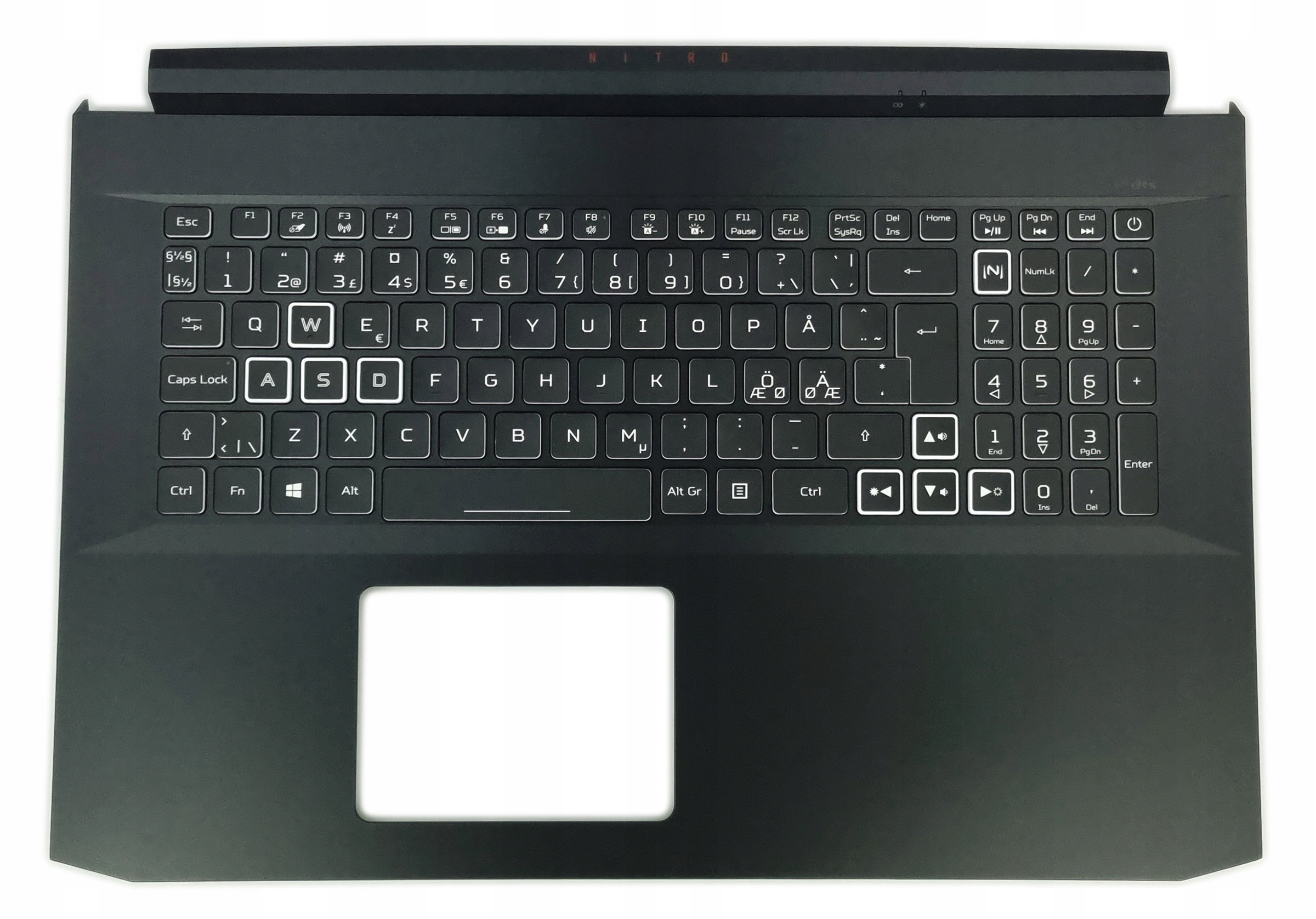 Nová Klávesnice Acer Nitro AN517-54 Rtx 3070 Norská