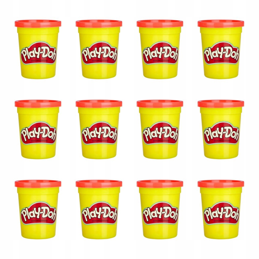 

Play-doh Ciastolina Tuby Tuba 12-pak Czerwony