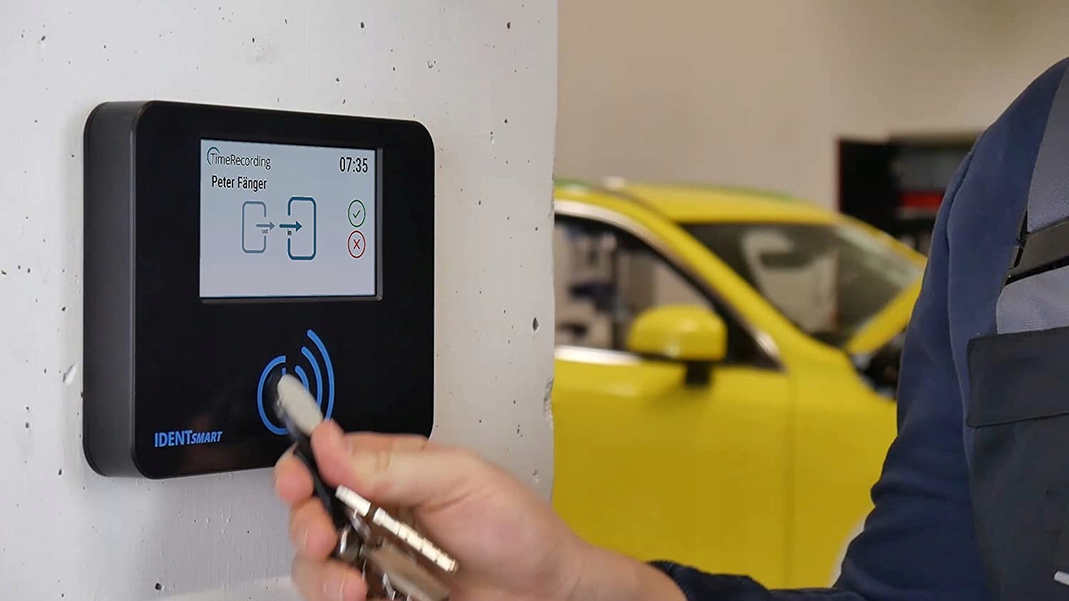 System do rejestrowania czasu pracy pracowników Kod producenta IDENTsmart TimeRecording ID800 Lite