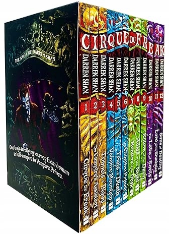 Cirque Du Freak Series - Complete 12 Book Collection - Darren Shan