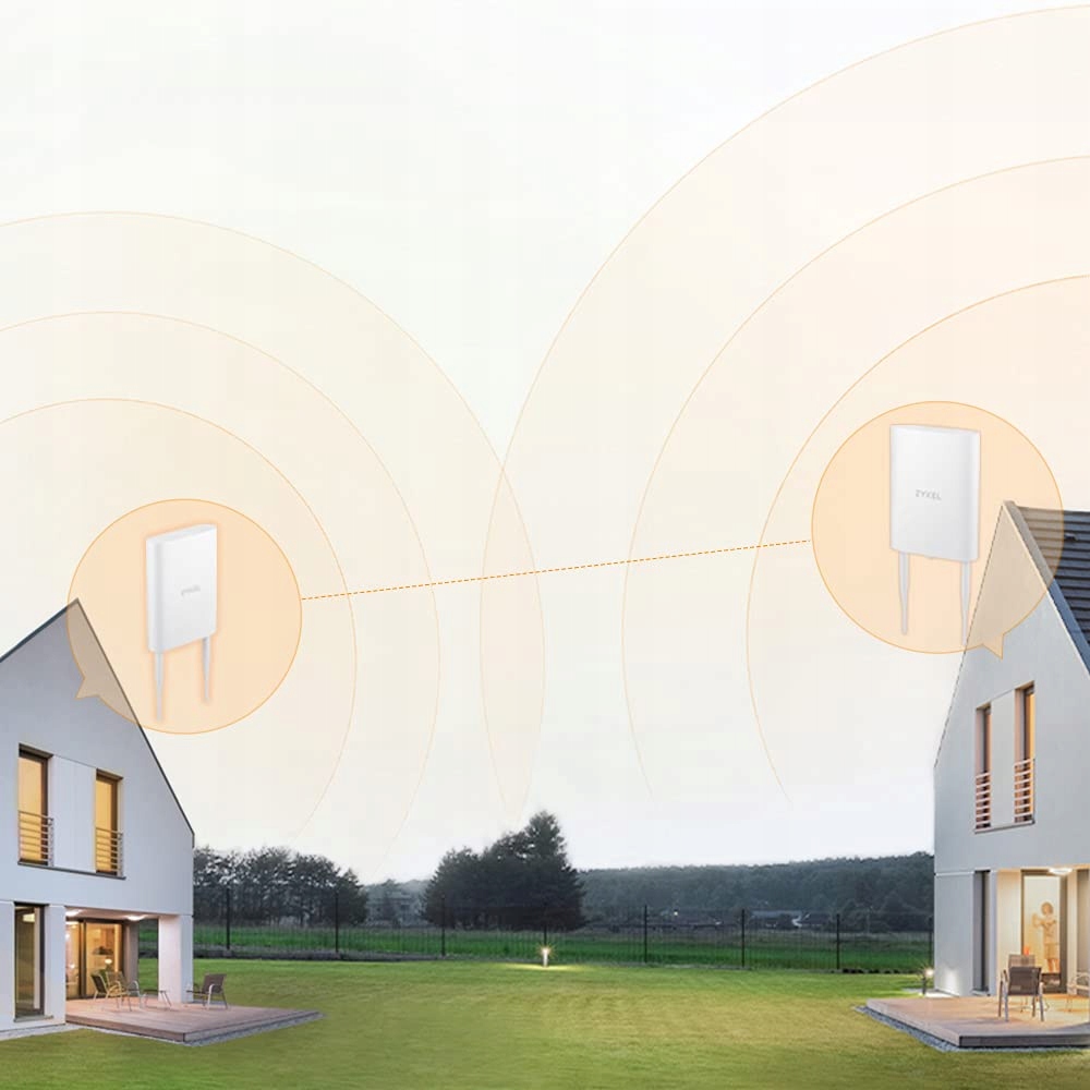 ZYXEL True WiFi 6 AX1800 Zewnętrzny AP Dla Firm IP55 PoE Nebula App — miniatura 3