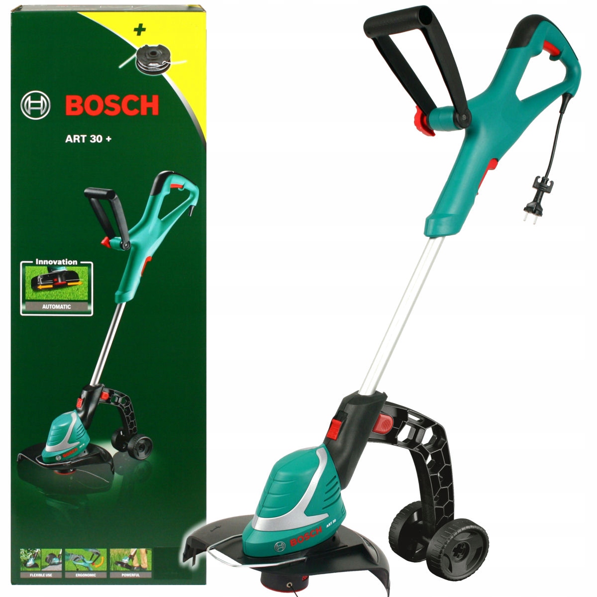 

Podkaszarka Żyłkowa 30cm 480W Art 30 Bosch Kółka
