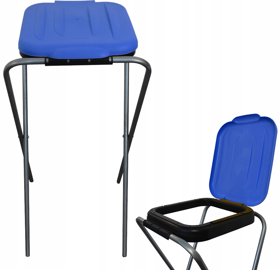 Levně Stojan Koš Na Tříděný Odpad 120L Modrý